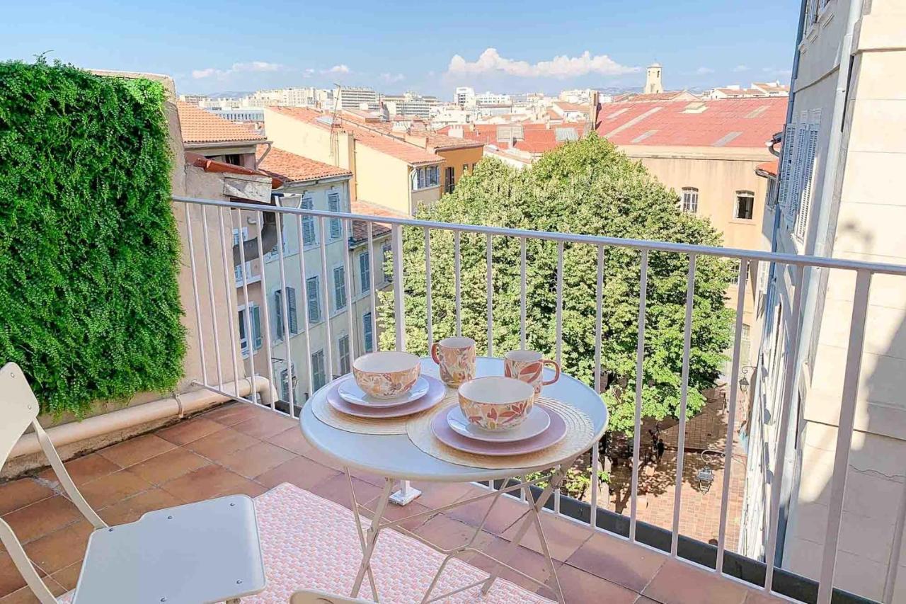 Le Perchoir - Terrasse & Clim Au Coeur Du Panier Daire Marsilya Dış mekan fotoğraf